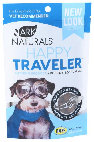Ark Naturals Chew Soft Hppy Trvlr 75Pc - 1.98 Oz (6 Units)