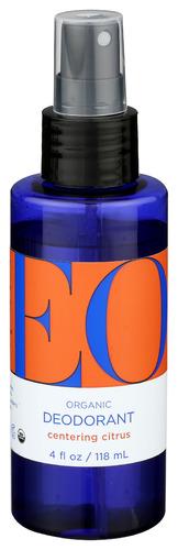 Eo Deod Spray Citrus Organic - 4 Oz (3 Units)