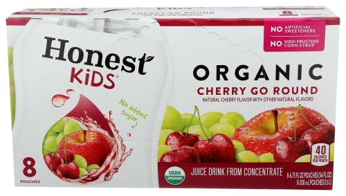 Honest Kids Juice Cherry Go Round - 54 Fo (4 Units)