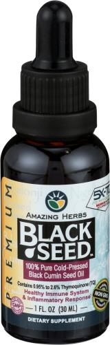Amazing Herbs Oil Black Seed Premium - 1 Fo (1 Units)