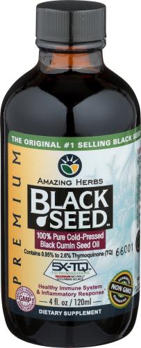 Amazing Herbs Oil Black Seed Premium - 4 Fo (1 Units)