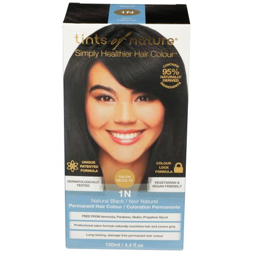 Tints Of Nature Colour Hair 1N Nat Black - 4.4 Fo (1 Units)