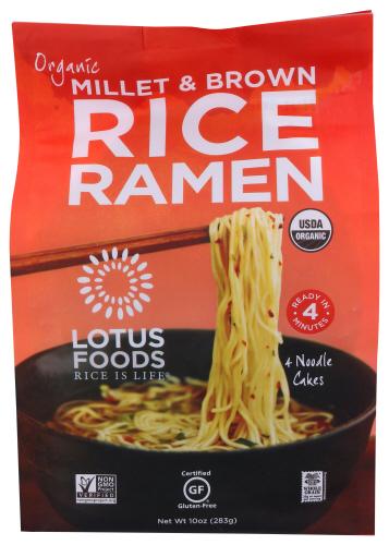Lotus Foods Rice Ramen 4Pk Millt Organic - 10 Oz (6 Units)