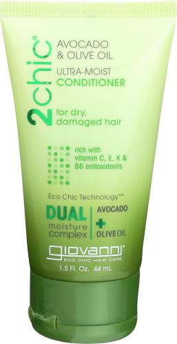 Giovanni Cosmetics 2Chic Conditioner Avcdo & Ovo - 1.5 Oz (3 Units)