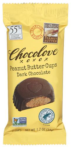 Chocolove Peanut Buttr Cups Dark Chocolate - 1.2 Oz (10 Units)