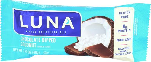 Luna Bar Coconut Chocolate Dip - 1.7 Oz (15 Units)
