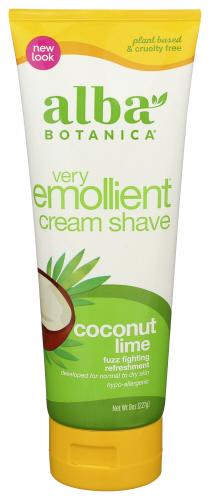 Alba Botanica Shave Creme Coconut Lime - 8 Oz (1 Units)