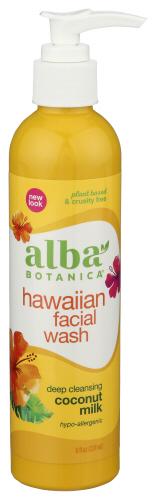 Alba Botanica Face Wash Coconut Milk - 8 Oz (1 Units)