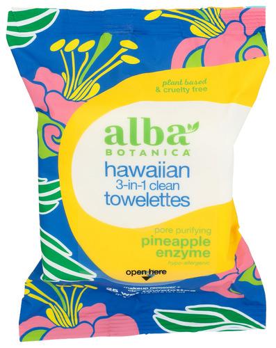 Alba Botanica Towelette Clean 3 In 1 - 30 Pc (1 Units)