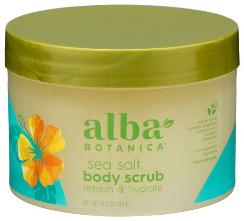 Alba Botanica Body Scrub Sea Salt - 14.5 Oz (1 Units)
