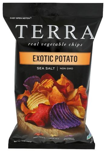 Terra Chips Chip Exot Potato Seaslt - 5 Oz (12 Units)
