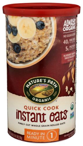 Natures Path Oatmeal Quick Organic - 18 Oz (6 Units)
