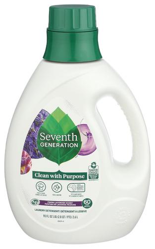 Seventh Generation Liquid Laundry Lavender - 90 Fo (4 Units)