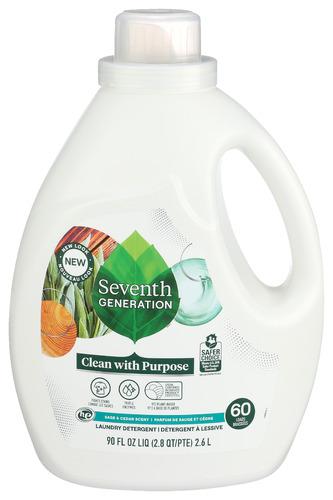Seventh Generation Liquid Laundry Sage & Cedar - 90 Fo (4 Units)