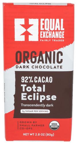 Equal Exchange Bar Drk Chc Tl Eclps Organic - 2.8 Oz (12 Units)