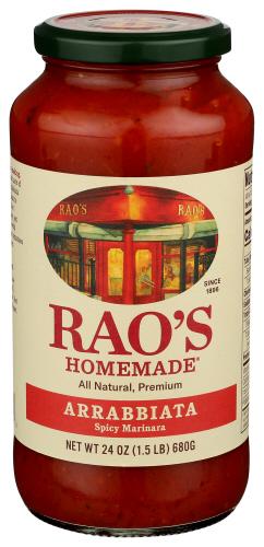 Raos Sauce Arrabbiatta - 24 Oz (12 Units)