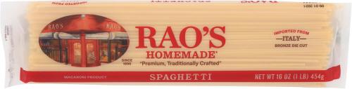 Raos Pasta Spaghetti - 16 Oz (15 Units)
