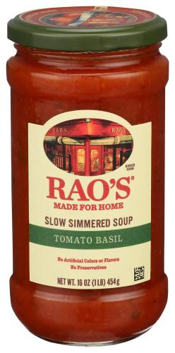 Raos Soup Rte Tomato Basil - 16 Oz (6 Units)