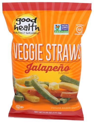 Good Health Veggie Straws Jalapeno - 6.25 Oz (10 Units)