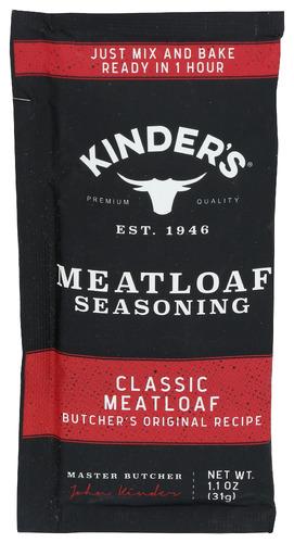 Kinders Seasoning Meatloaf - 1.1 Oz (15 Units)