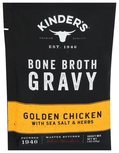 Kinders Gravy Chickn Bne Brth Gldn - 1 Oz (15 Units)