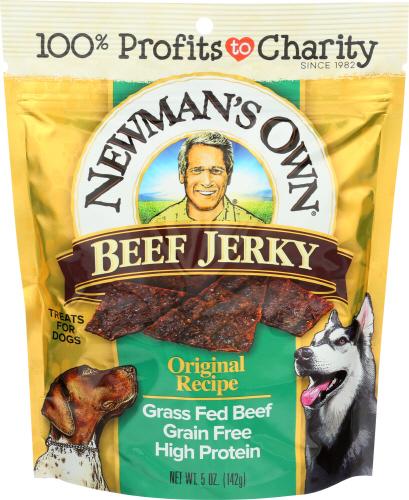 Newmans Own Dog Treat Bf Jrky Original - 5 Oz (6 Units)