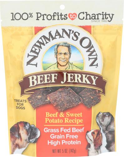 Newmans Own Dog Treat Bf Jrky Bf Sweet Pt - 5 Oz (6 Units)