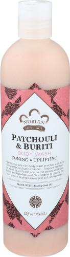 Nubian Heritage Body Wash Patchouli - 13 Fo (3 Units)