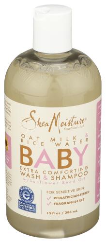 Sheamoisture Wash Baby Oatmilk Ricewtr - 13 Oz (3 Units)