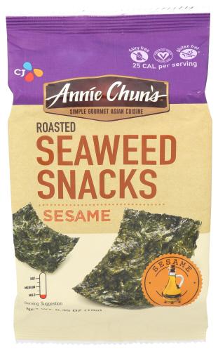 Annie Chuns Seaweed Snk Sesame - 0.35 Oz (12 Units)
