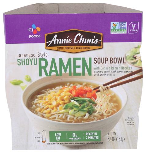 Annie Chuns Soup Bowl Shoyu Ramen - 5.4 Oz (6 Units)