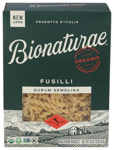 Bionaturae Pasta Fusilli Organic - 16 Oz (12 Units)