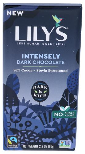 Lilys Sweets Bar Drk Chocolate - 2.8 Oz (12 Units)