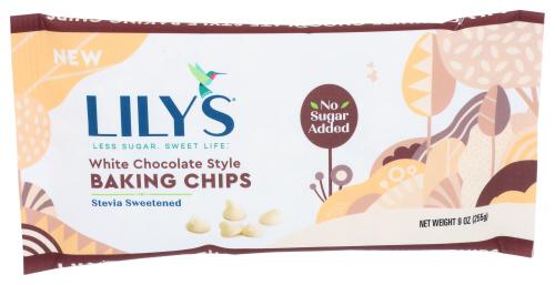 Lilys Sweets Chips Baking White Chocolate - 9 Oz (12 Units)
