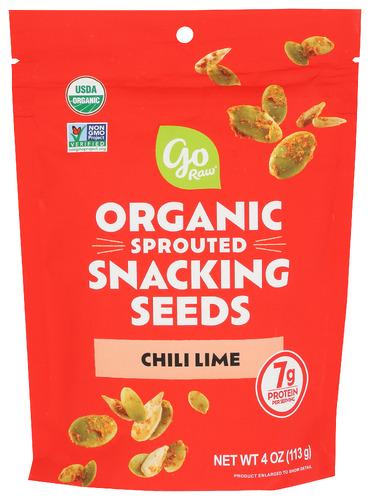Go Raw Seeds Chili Lime - 4 Oz (6 Units)