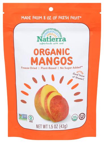 Natierra Mango Frz Dried Raw - 1.5 Oz (12 Units)