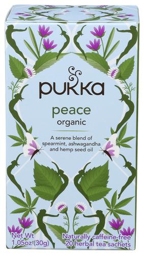 Pukka Herbs Tea Herbal Peace Organic - 20 Bg (4 Units)