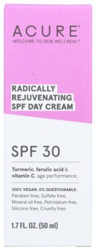 Acure Cream Day Rejuvenating Spf30 - 1.7 Fo (1 Units)