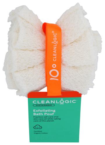 Cleanlogic Pouf Bath Exfoliate - 1 Ea (12 Units)