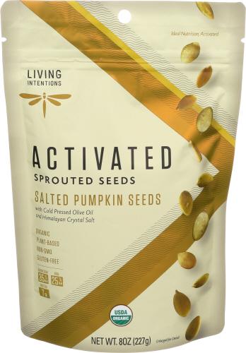 Living Intentions Sprouted Pumpkin Seeds - 8 Oz (6 Units)