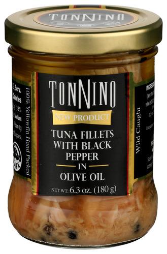 Tonnino Tuna Flt Ooil Blk Ppr Fad - 6.3 Oz (6 Units)