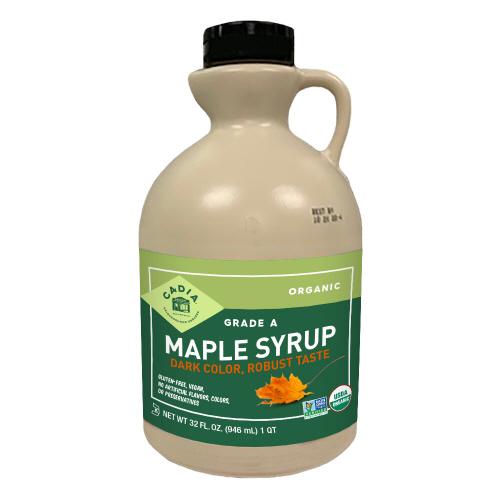 Made With Syrup Maple Grd A Drk Organic - 32 Oz (6 Units)
