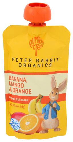 Peter Rabbit Baby Mango Bnnna Orange Organic - 4 Oz (10 Units)
