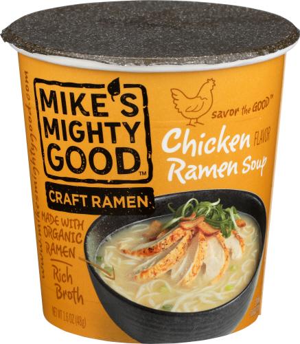 Mikes Mighty Good Soup Cup Chicken Organic - 1.6 Oz (6 Units)