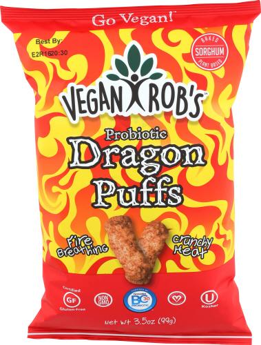 Veganrobs Puffs Dragon - 3.5 Oz (12 Units)