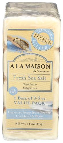 A La Maison Soap 4Bar Value Pack Seasalt - 14 Oz (1 Units)