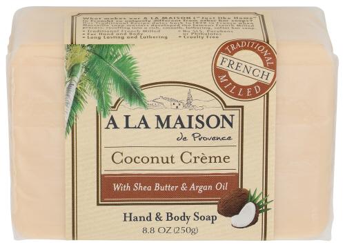 A La Maison Soap Bar Coconut Creme - 8.8 Oz (1 Units)