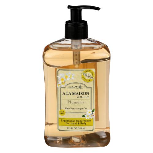 A La Maison Soap Liquid Plumeria - 16.9 Fo (1 Units)
