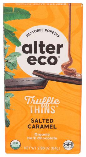 Alter Eco Chocolate Beer Trfl Salt Crm Organic - 2.96 Oz (12 Units)