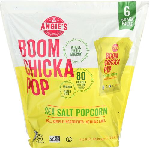 Angies Popcorn Seaslt Bmchkapop Ml - 3.6 Oz (4 Units)